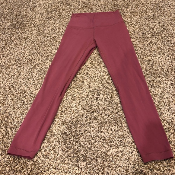 lululemon athletica Pants - Lululemon size 6 blush align pants full length